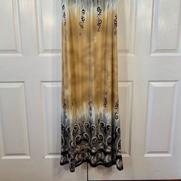 MULTI-WAY BOHEMIAN MAXI DRESS SIZE XL - Picture 7 of 7